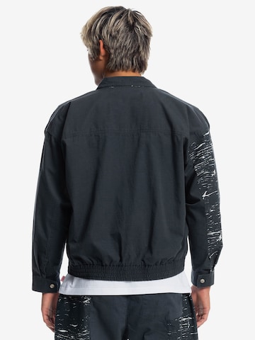 QUIKSILVER Outdoor jacket 'UPSIDEDOWN' in Black