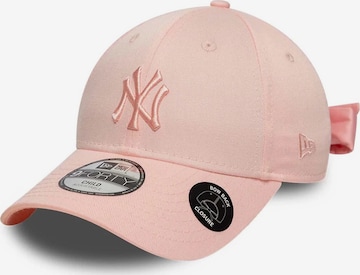 NEW ERA Hat 'Chyt Bow Back 9Forty Neyyan Plm' in Pink: front