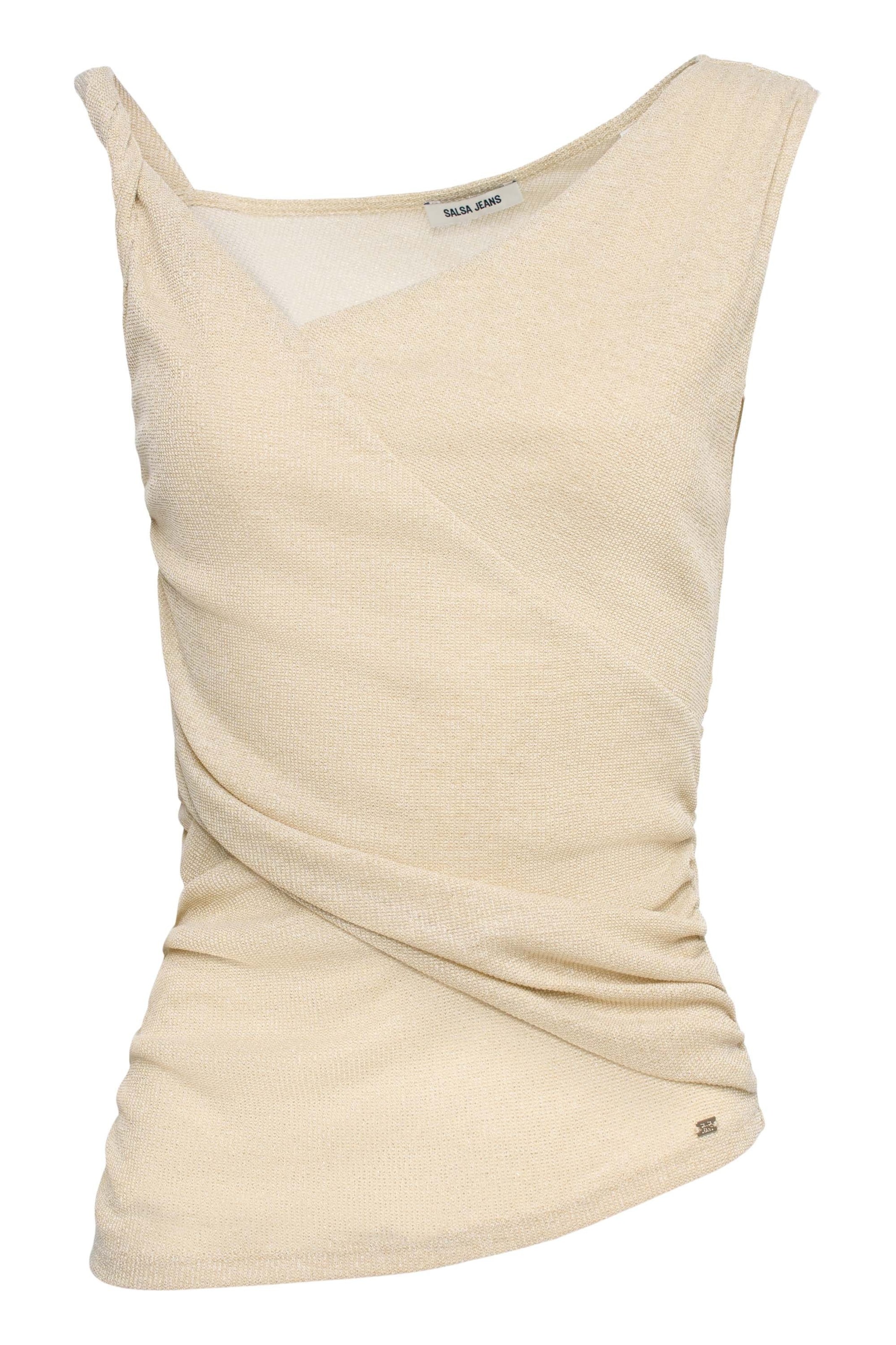 Salsa Jeans Top in Wit: voorkant