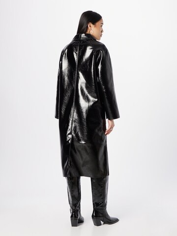 Nasty Gal Between-seasons coat in Black