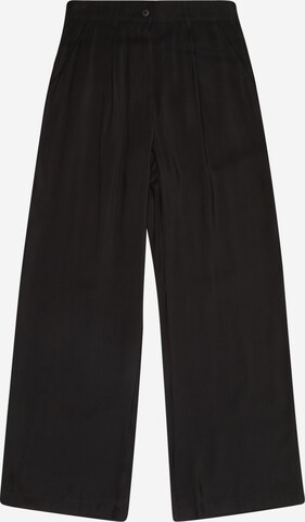 LMTD Pleat-Front Pants 'RAILA' in Black: front