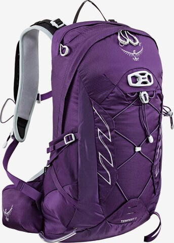 Osprey Sports Backpack 'Tempest 9' in Purple: front