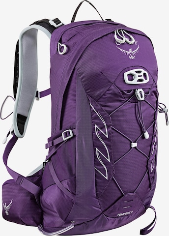 Osprey Sports Backpack 'Tempest 9' in Purple: front