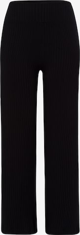 Pantalon 'Michelle' Les Lunes en noir : devant