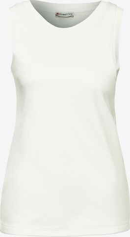 STREET ONE Top in White: front