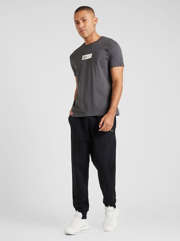 ALPHA INDUSTRIES - Camiseta en gris