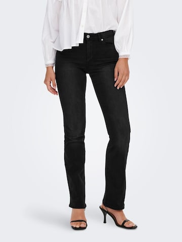 ONLY Flared Jeans 'Wauw' in Black: front