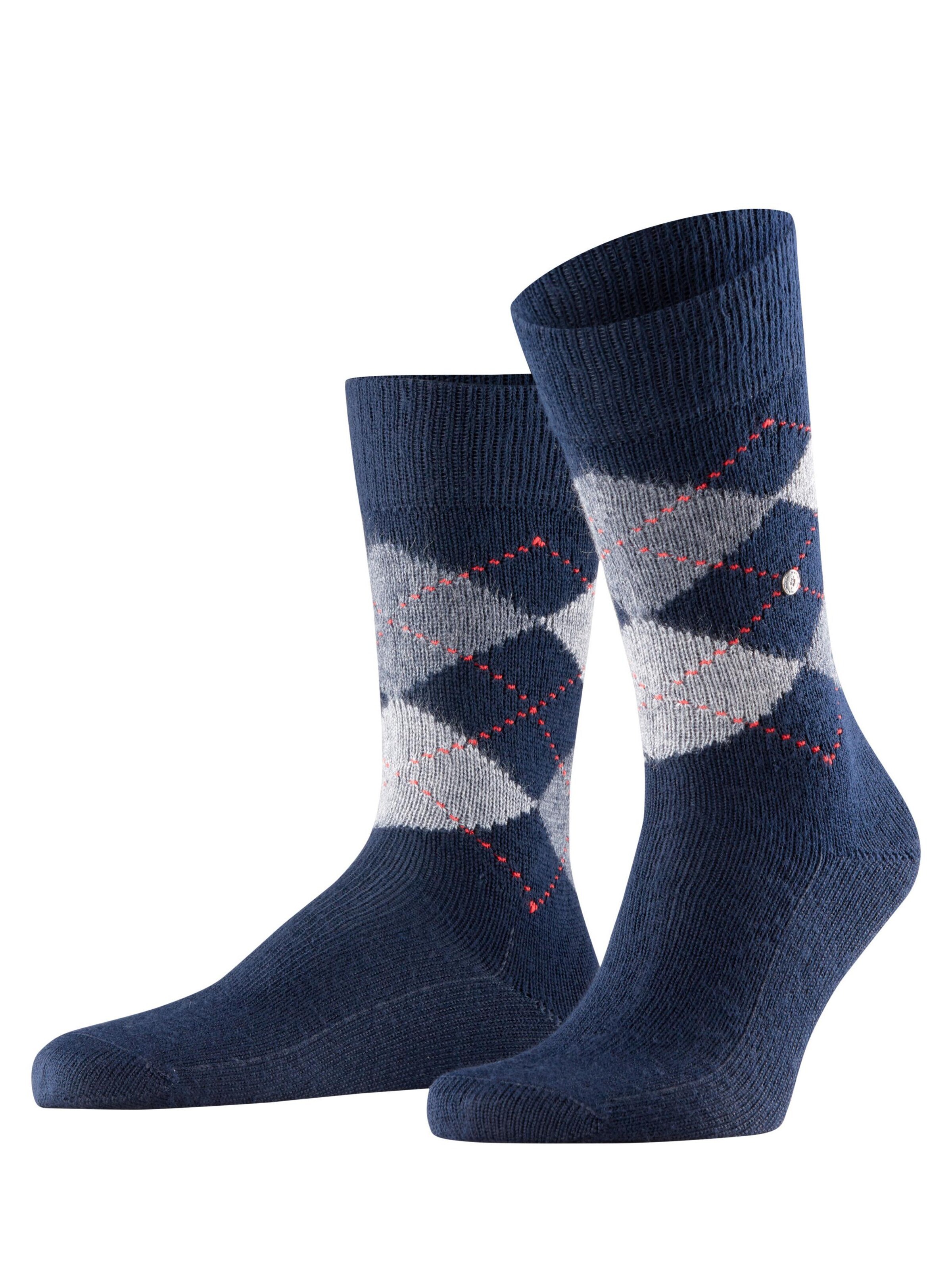 BURLINGTON Socken 'Preston'‌‌‌‌ in Blau: Vorderseite