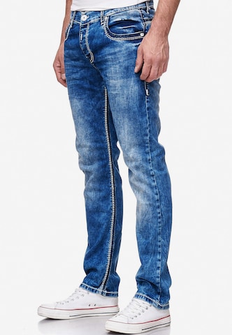 Rusty Neal Heren jeans lichtblauw 'Alvin' Comfort Fit Stretch Denim Rusty Neal Heren jeans lichtblauw 'Alvin' Comfort Fit Stretch Denim