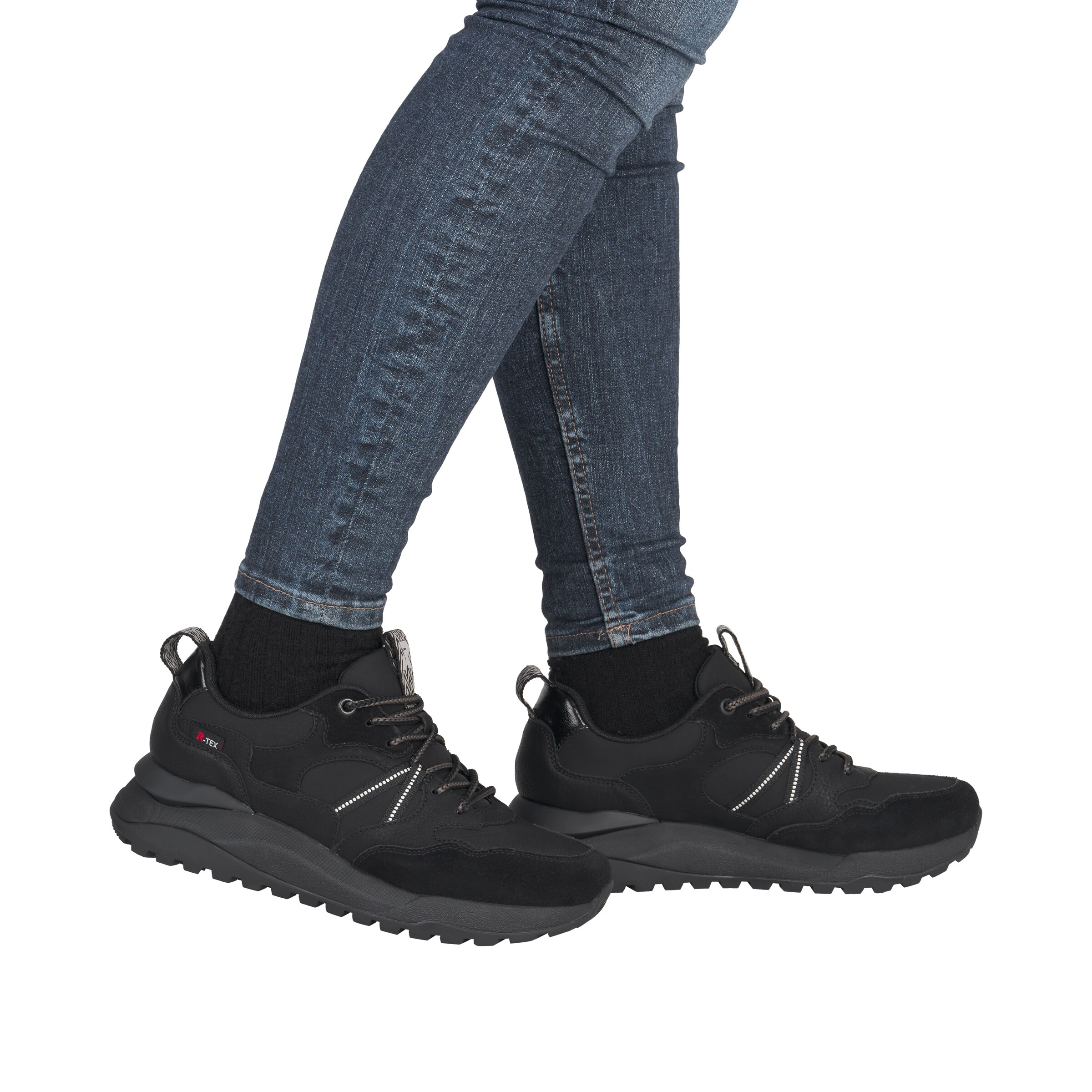 Rieker Sneaker in Schwarz