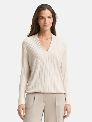 TOM TAILOR Shirt in Beige: Vorderseite