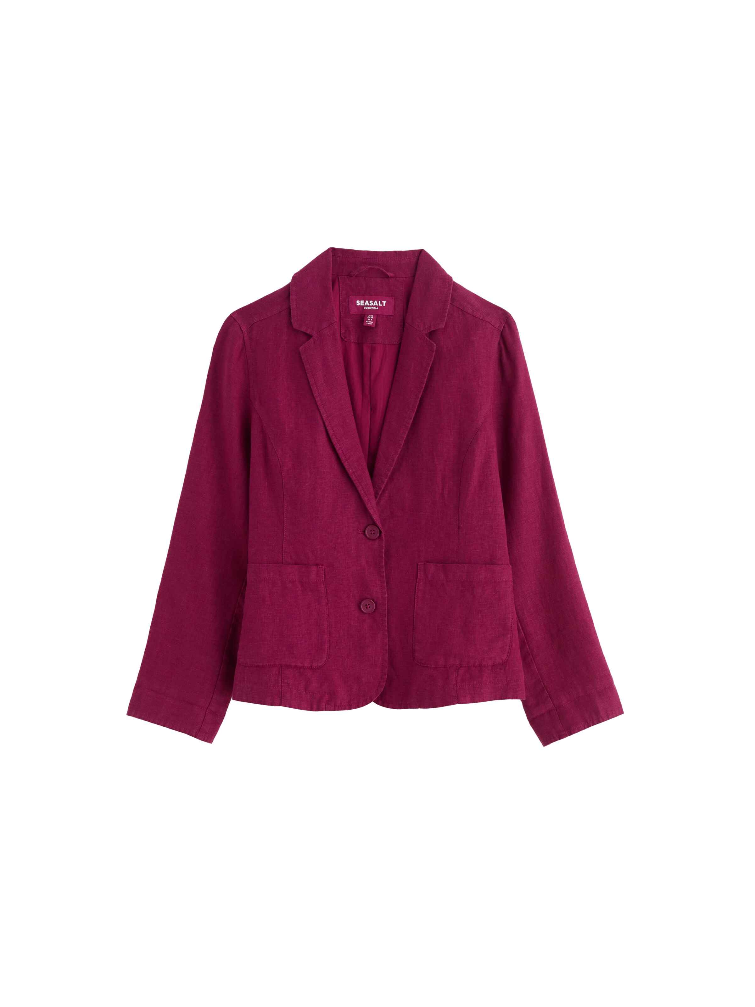 Seasalt Cornwall Blejzr 'Blinker' – pink: přední strana