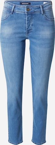 BONOBO Slimfit Jeans 'PARIS' in Blauw: voorkant