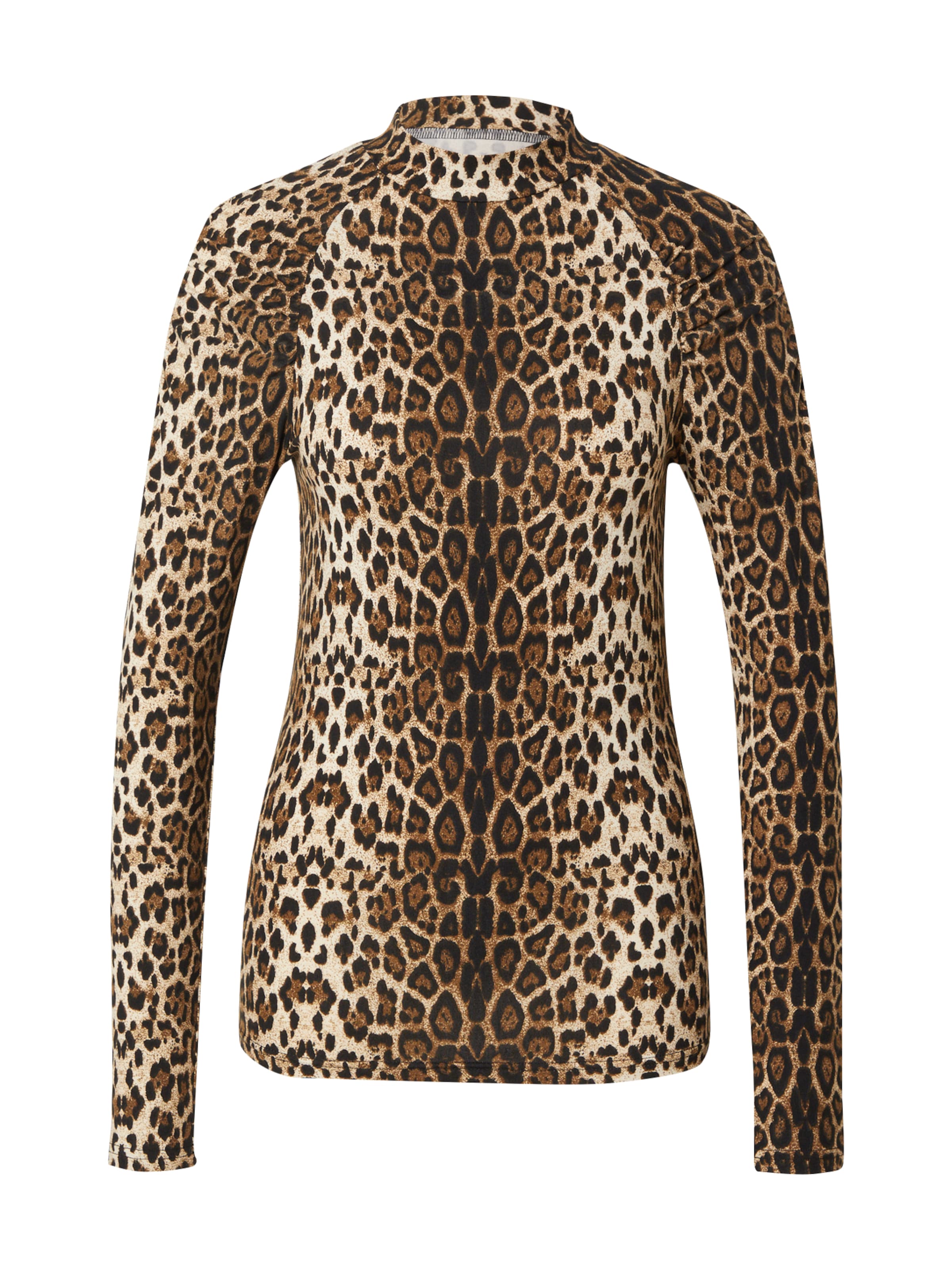 Lollys Laundry Tričko - Hnedá: predná strana