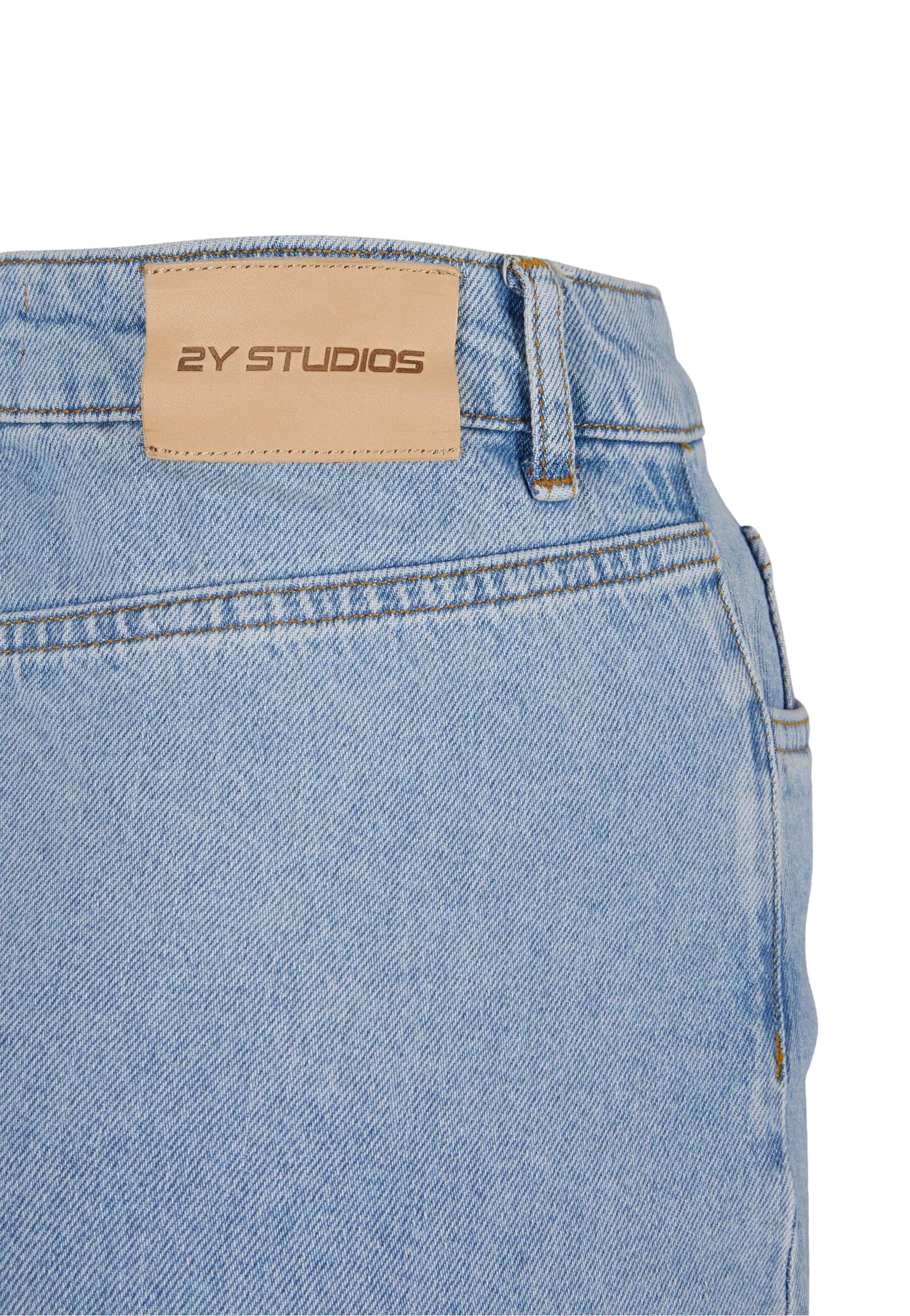 2Y Studios Sukně 'Merya' – modrá