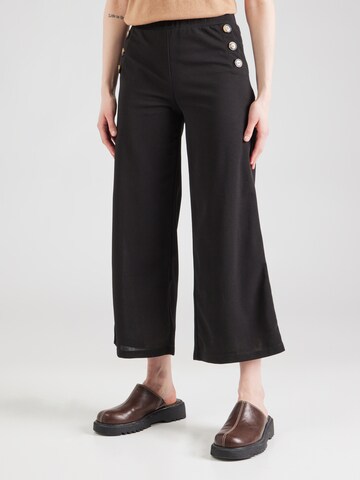 Wide leg Pantaloni 'Pants Noelle' di ZABAIONE in nero: frontale