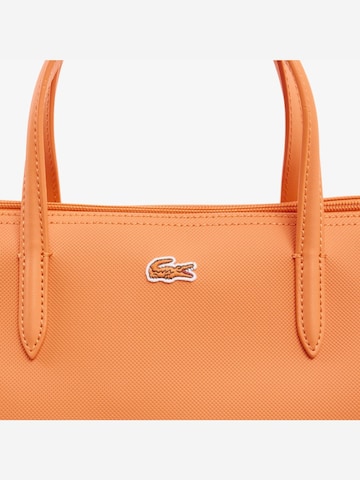 LACOSTE - Bolso de hombro 'Lacoste Petit sac cabas à bandoulière L.12.12 Concept Orange' en naranja