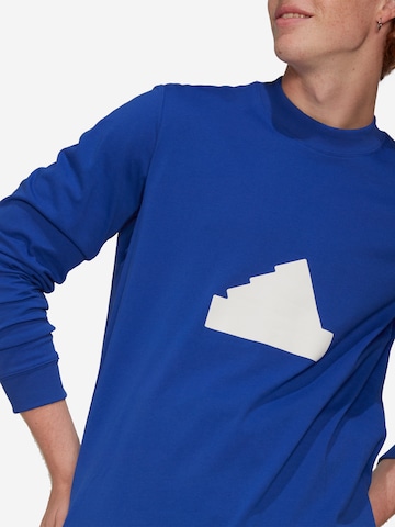 ADIDAS SPORTSWEAR Λειτουργικό μπλουζάκι 'Long-Sleeve Top' σε μπλε