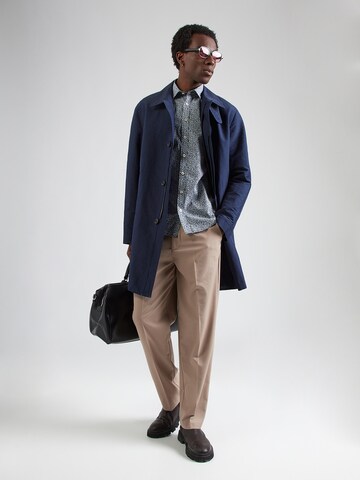 FYNCH-HATTON Přiléhavý střih Košile 'Essential' – modrá