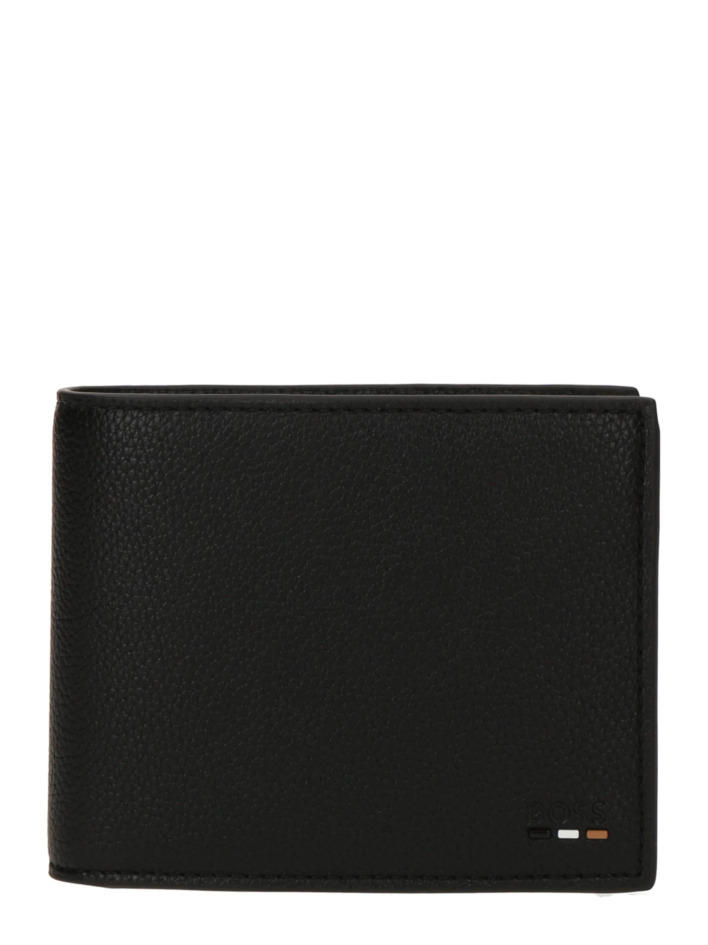 Porte-monnaies 'Ray' BOSS en noir : devant