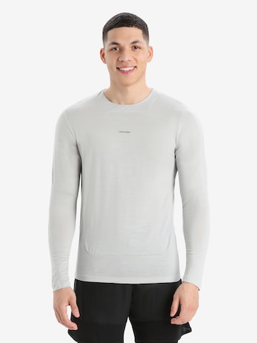 ICEBREAKER Performance shirt 'ZoneKnit' in White: front