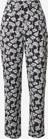 Marks & Spencer Loose fit Pleat-front trousers 'Sun' in Black: front