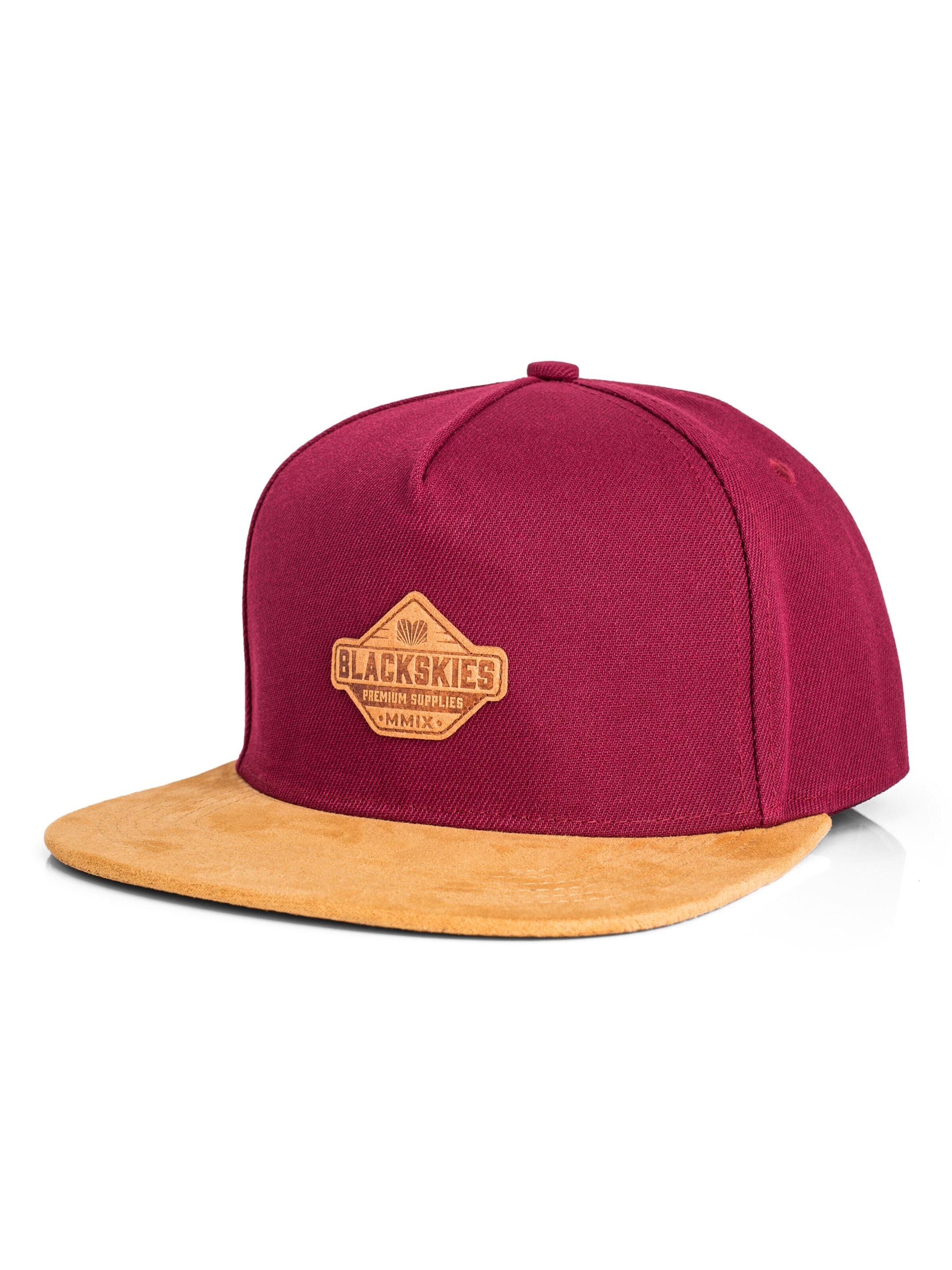 Blackskies Cap 'Essentials' in Red: front