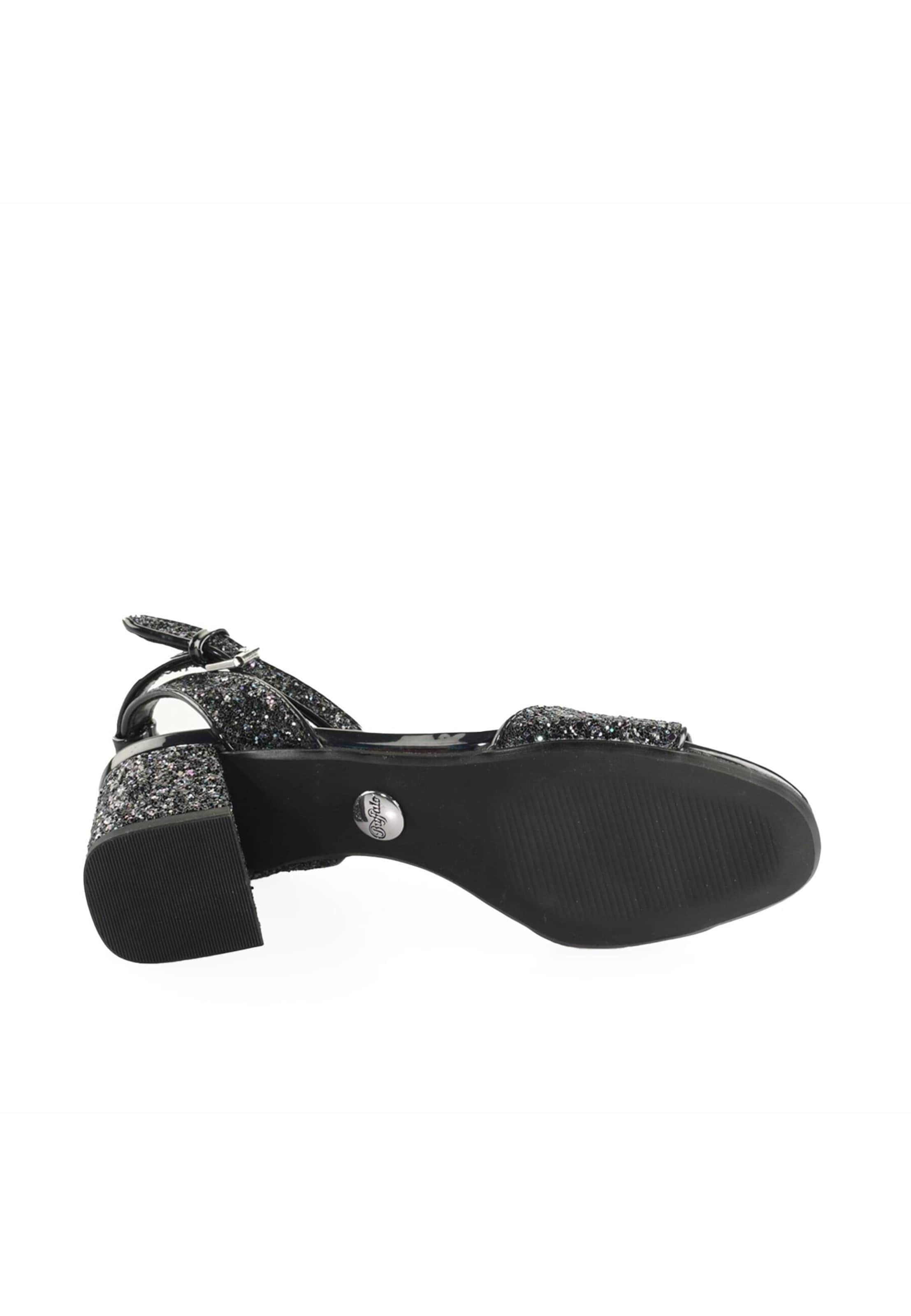 BUFFALO Strap sandal 'Rainelle' in Black