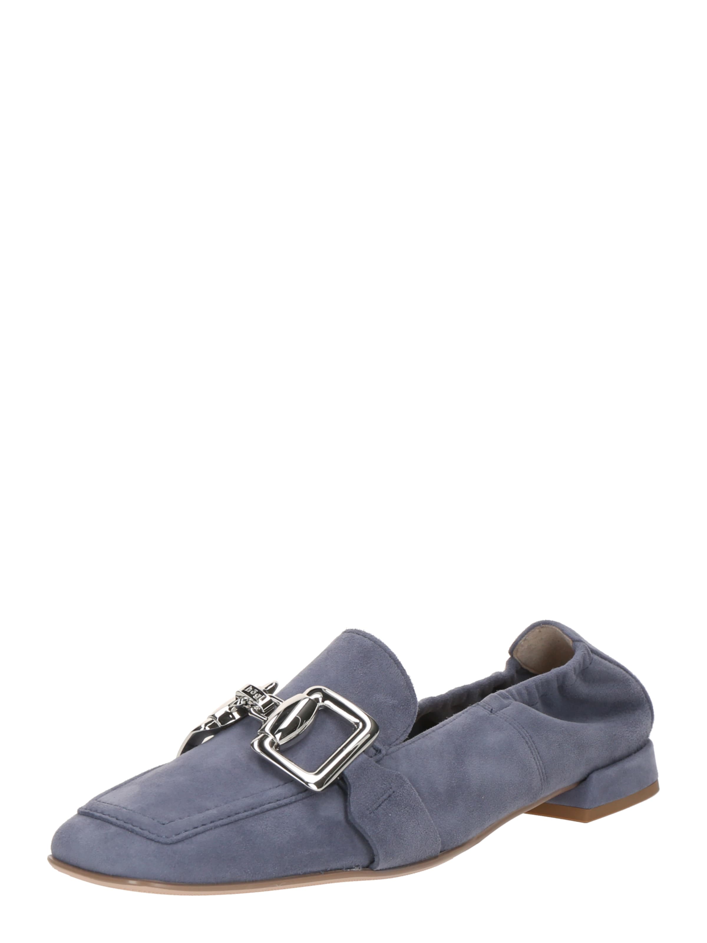 Högl Classic Flats 'AMINA' in Blue: front