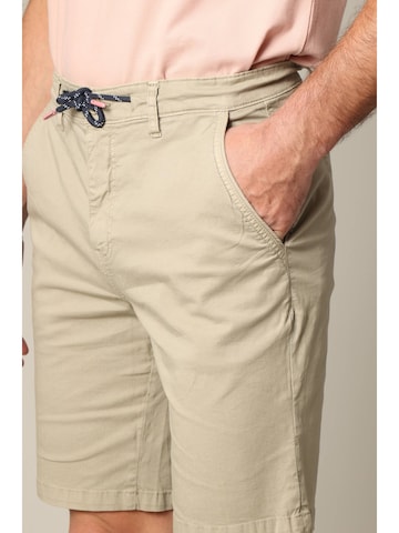 Coupe slim Pantalon 'Mathy' Deeluxe en beige