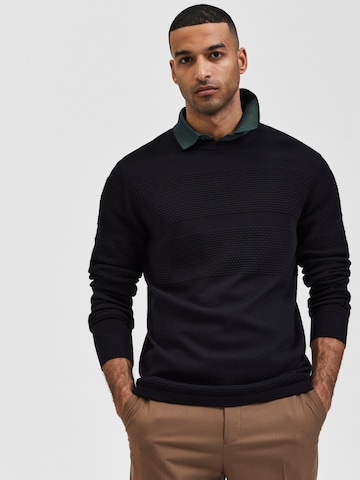 SELECTED HOMME Pullover 'Maine' i sort