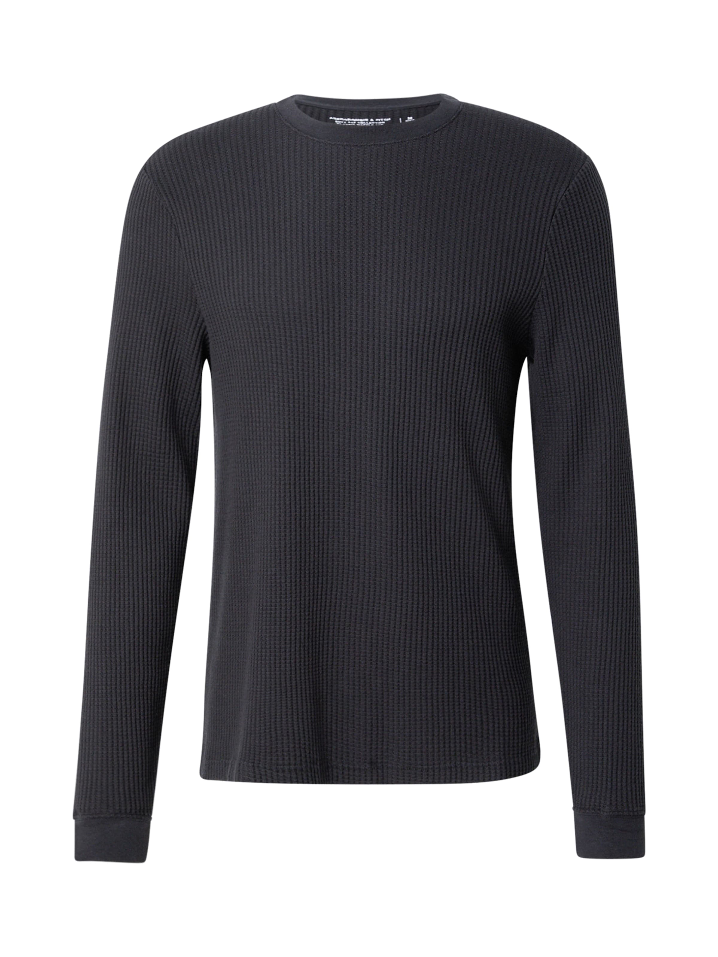 Abercrombie & Fitch Μπλουζάκι 'CLASSIC' σε μαύρο: μπροστά