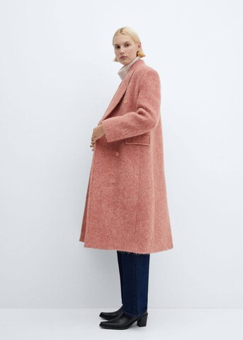 MANGO Between-Seasons Coat 'Beauty' in Pink