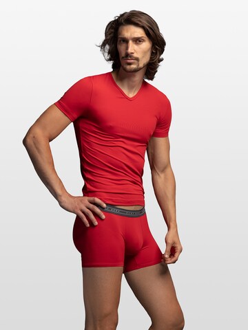 Olaf Benz Undershirt ' V-Neck RED 2059 ' in Red: front