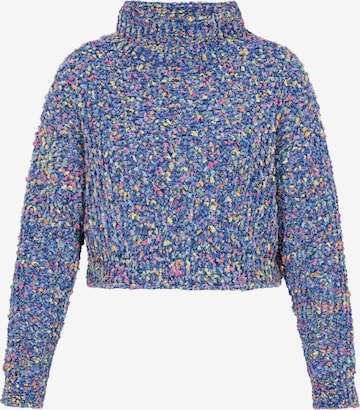 MYMO Sweter w kolorze niebieski: przód