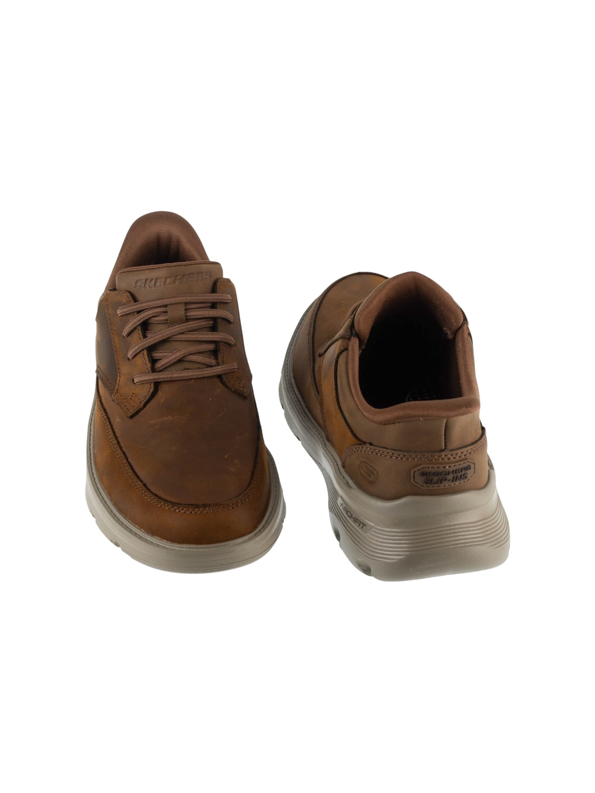 SKECHERS Instappers 'Skechers Slip-Ins: Arch Fit Garza - Rowan' in Bruin