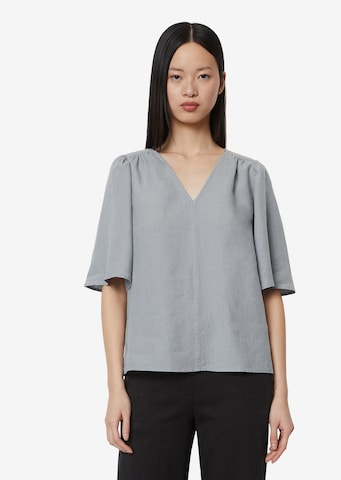 Marc O'Polo Blouse in Blauw: voorkant