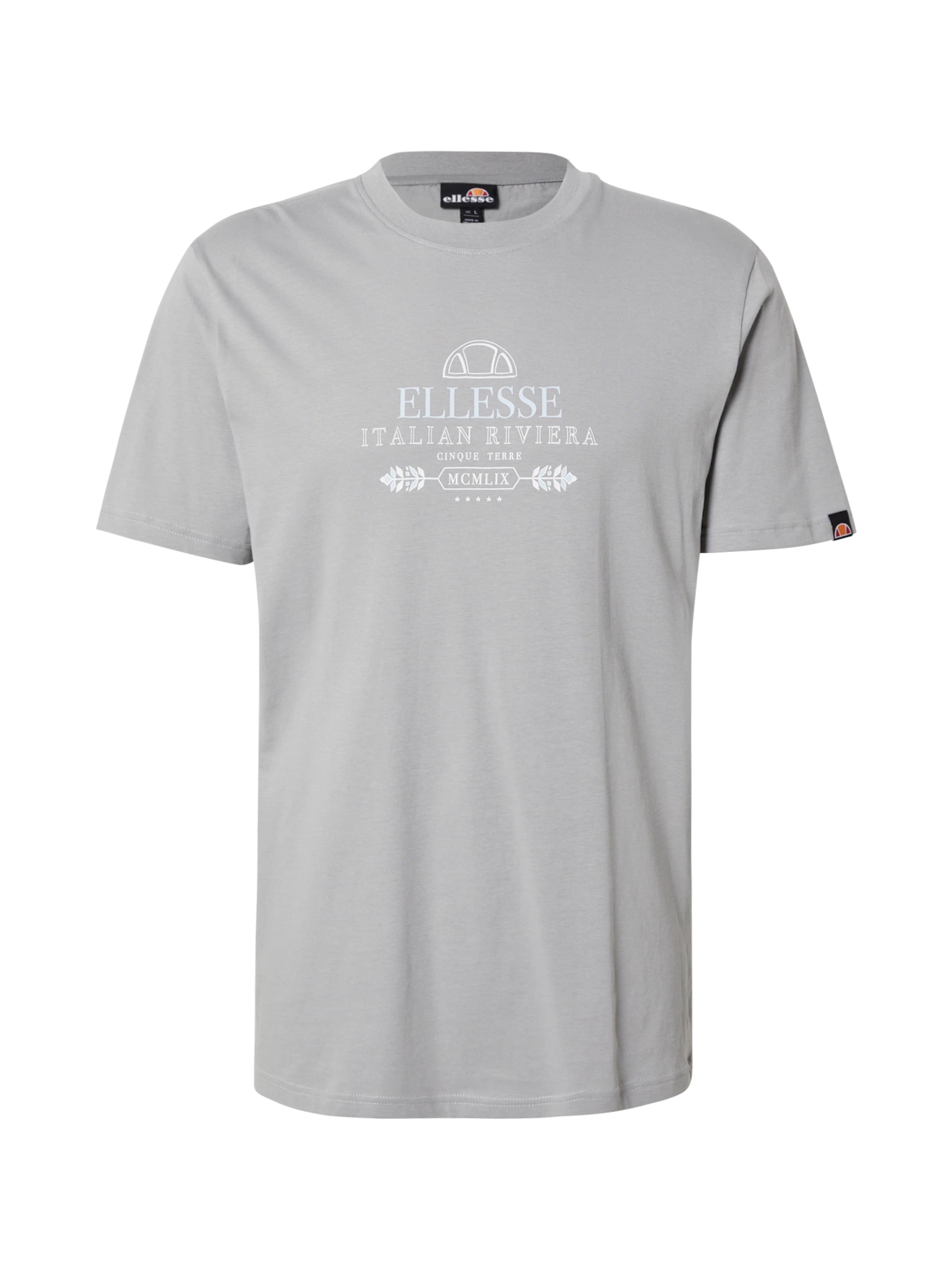 ELLESSE Koszulka 'RIVERANI' w kolorze szary: przód