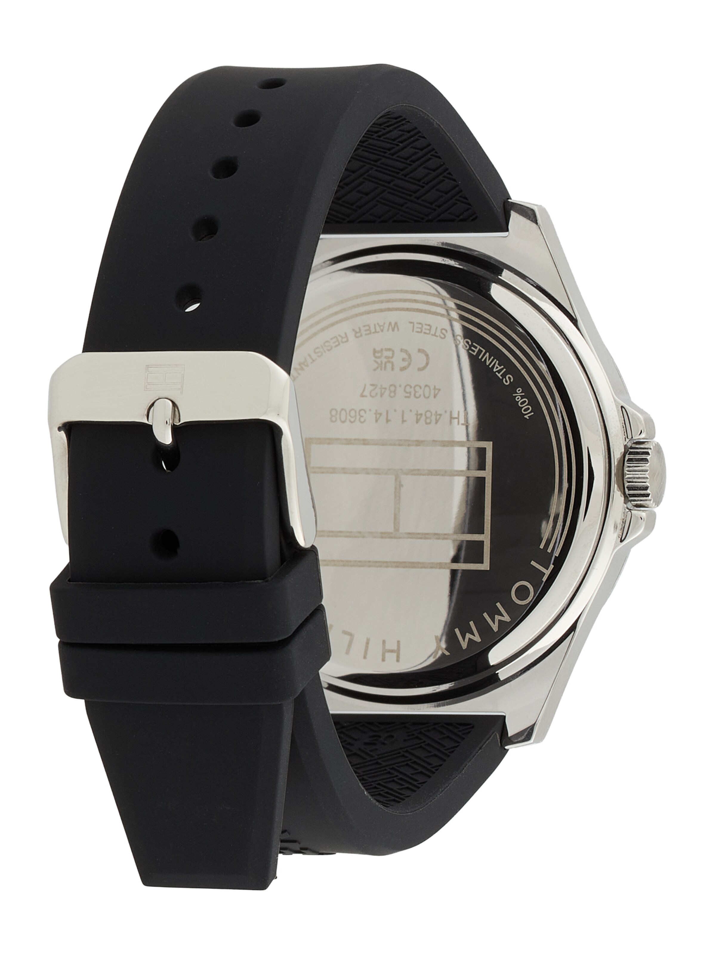 TOMMY HILFIGER Analogt ur 'NORRIS' i sort