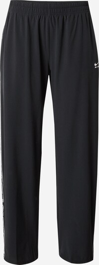 NIKE Спортен панталон в сиво / черно / бяло, Преглед на продукта