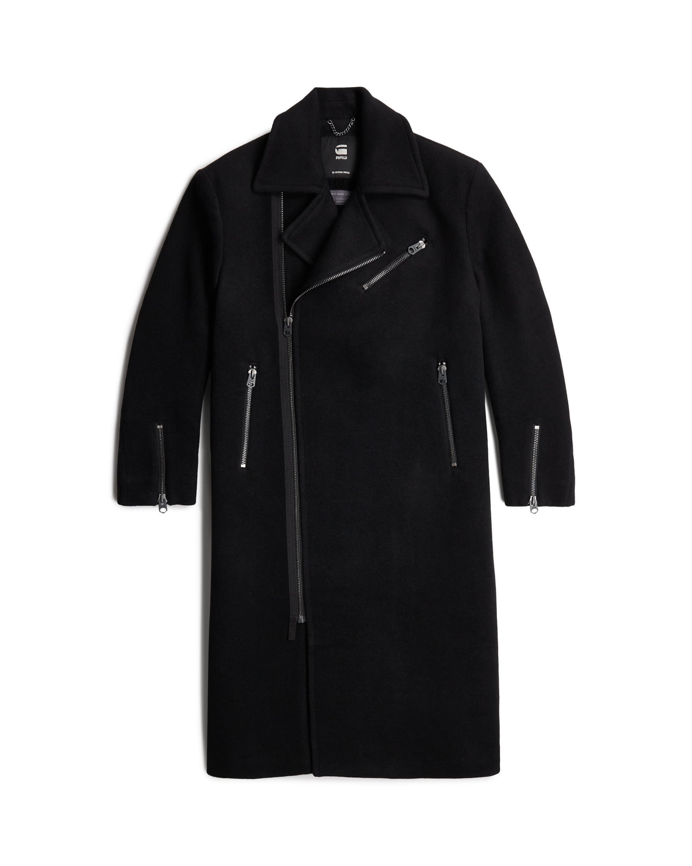G-STAR Between-seasons coat in Black: front