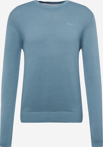 s.Oliver Pullover in Blau: predná strana