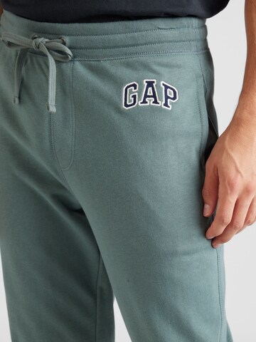 Effilé Pantalon GAP en vert