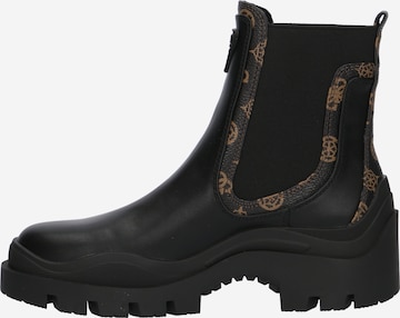 Guess black suede ankle boots online