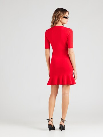 ARMANI EXCHANGE Sukienka z dzianiny w kolorze czerwony