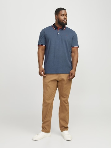 Jack & Jones Plus - Camiseta 'JJEPAULOS' en azul