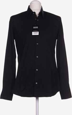 s.Oliver Button Up Shirt in M in Black: front