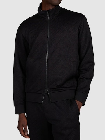 ARMANI EXCHANGE - Chaqueta deportiva en negro: frente