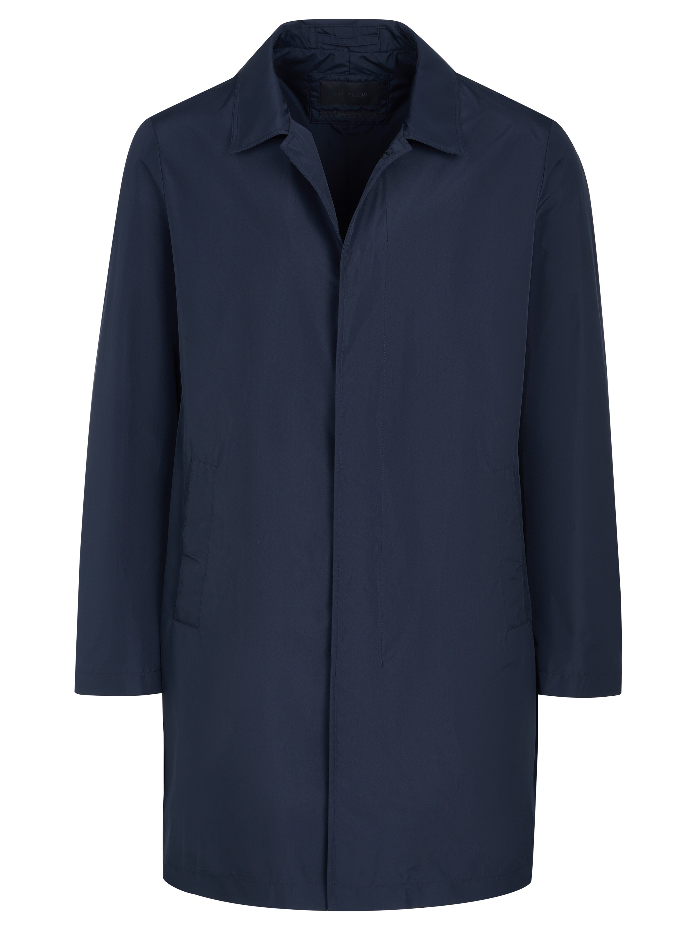 PAL ZILERI Between-Seasons Coat in Blue: front