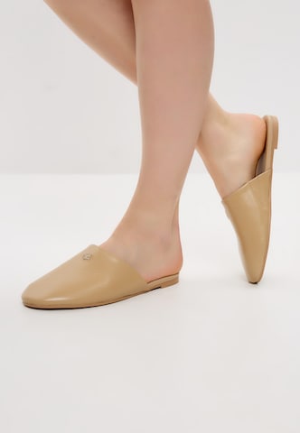 CESARE GASPARI Mule in Beige